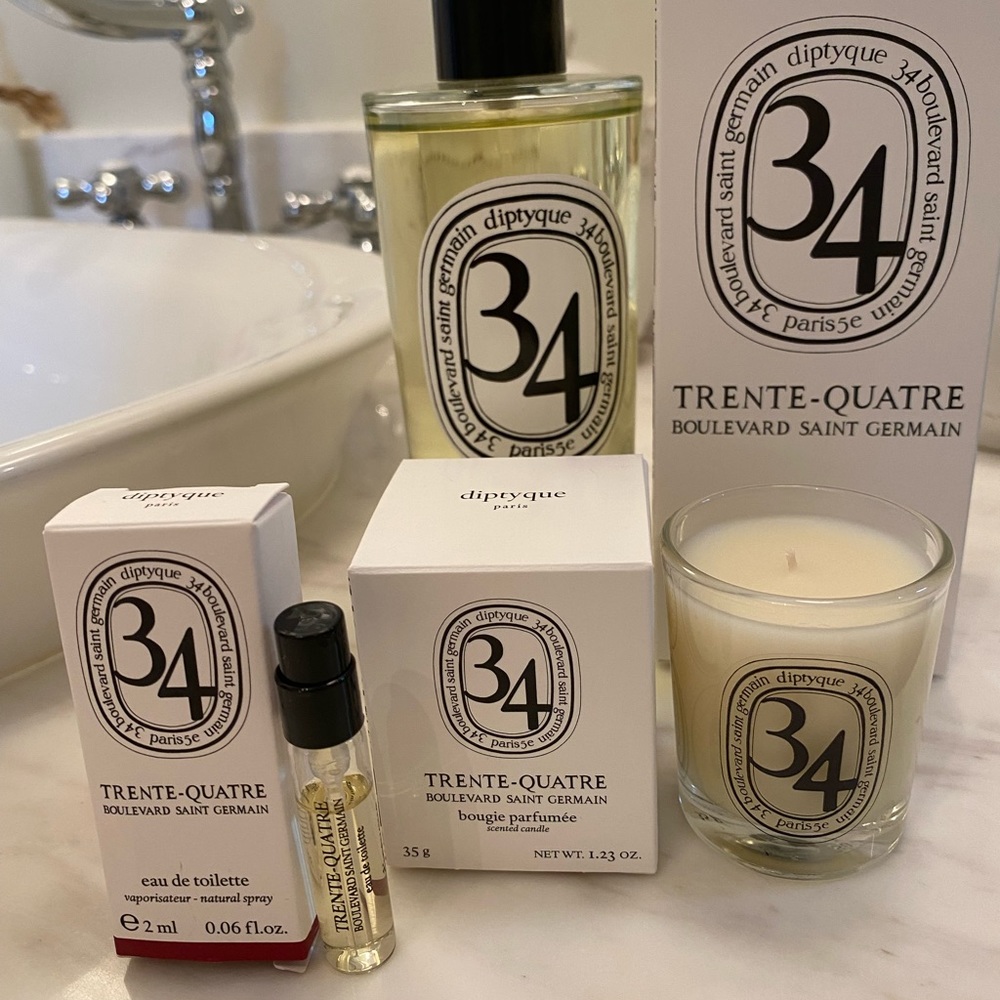 Diptyque 34 fragrance collection
